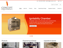 Tablet Screenshot of concept-e.co.uk
